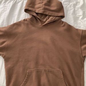 Womens oversized brown sweatshirt from cotton on